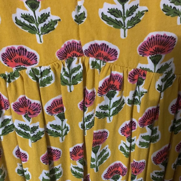 Sincerely Jules Yellow Floral Midi Dress - Picture 3 of 7